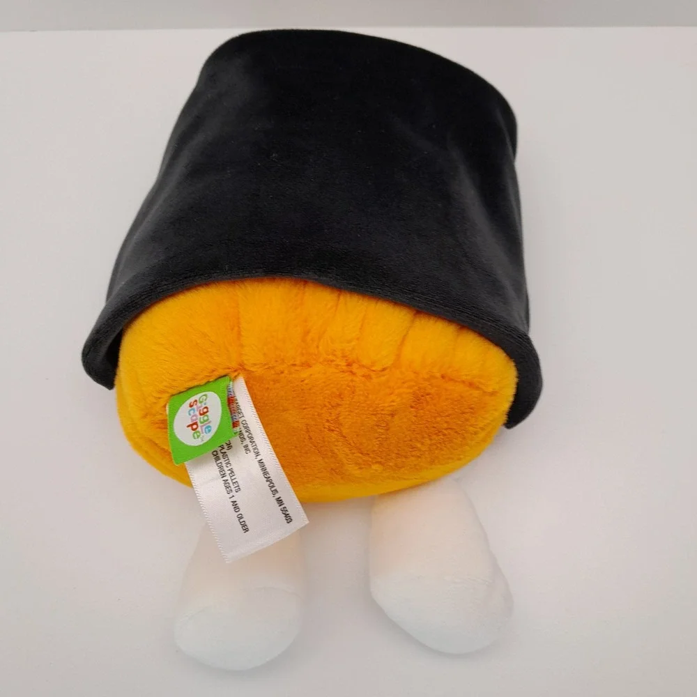 Gigglescape Candy Corn Vampire Plush Halloween Stuffed Toy Orange Yellow Black